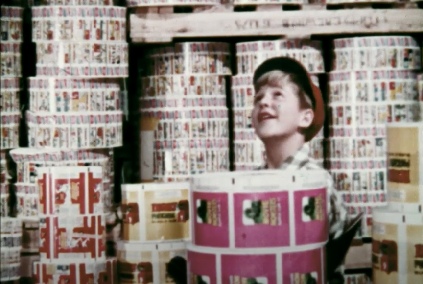 Topps Chewing Gum, The Hidden Treasure